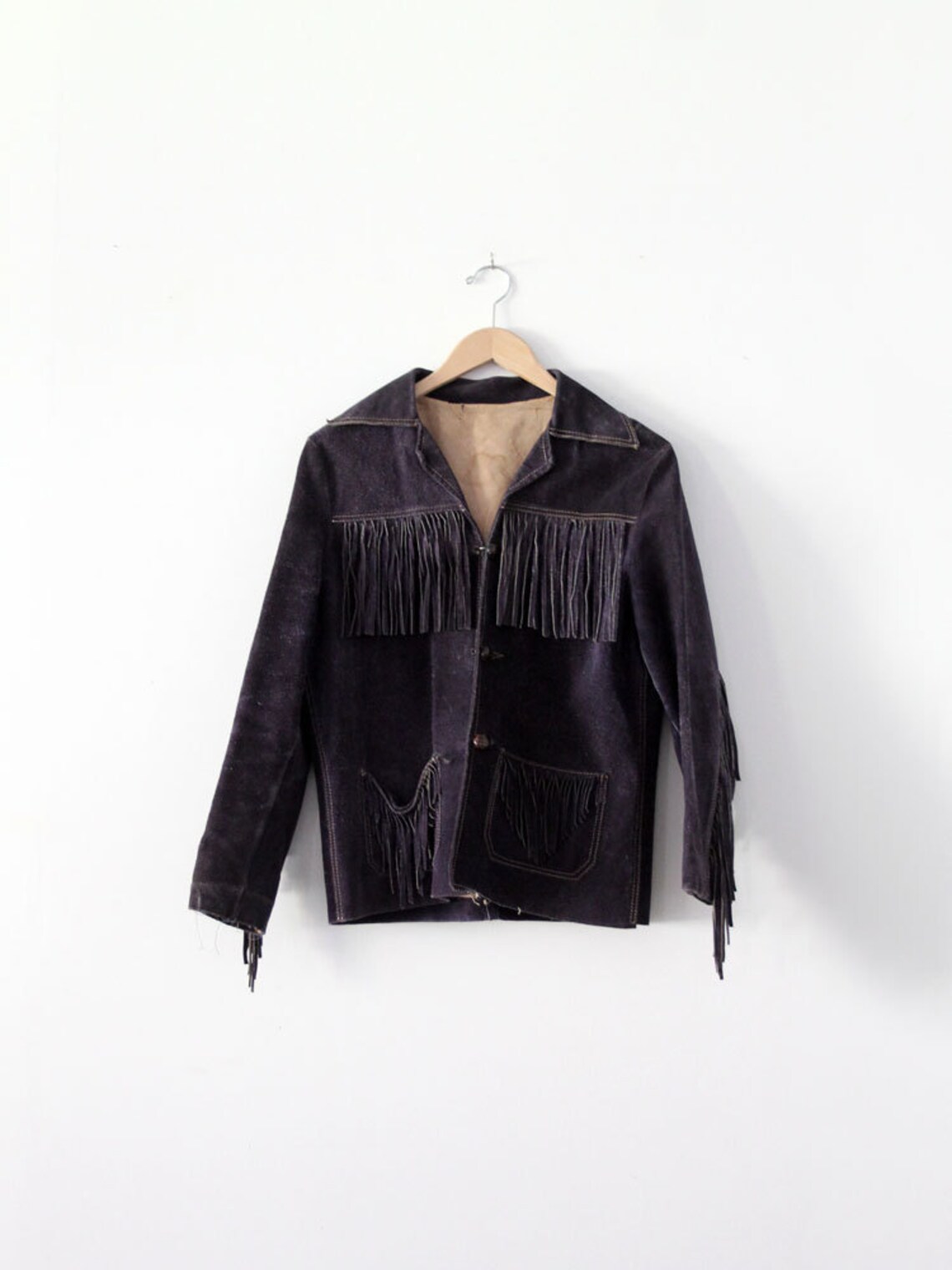 1960s East West Sculpted Leather Lacket main image 0