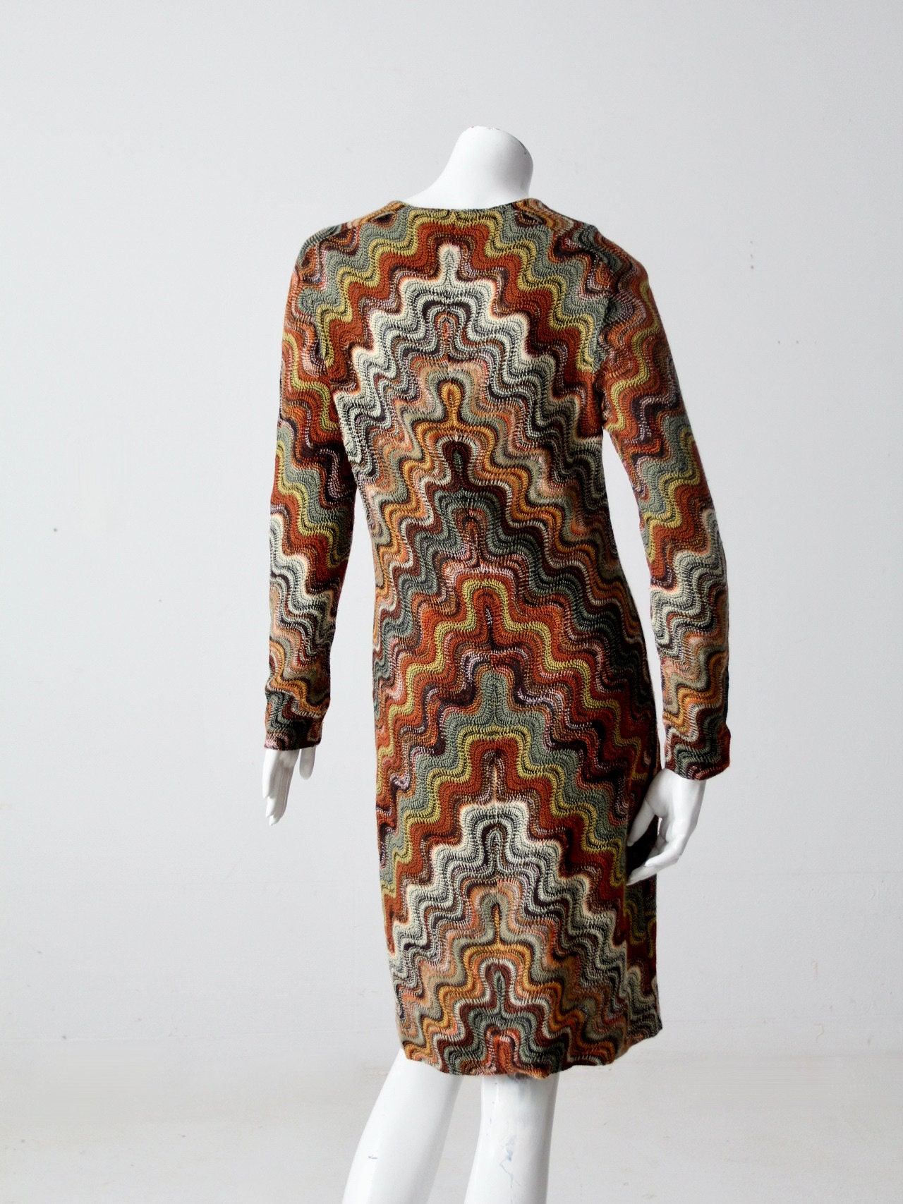 Vintage 70s Missoni Knit Dress - Etsy Vintage 70s Missoni Knit Dress - Etsy