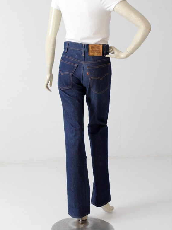 Vintage jaren '70 Levis Oranje Tab SZ 29 x 31 Kleding Gender-neutrale kleding volwassenen Jeans 