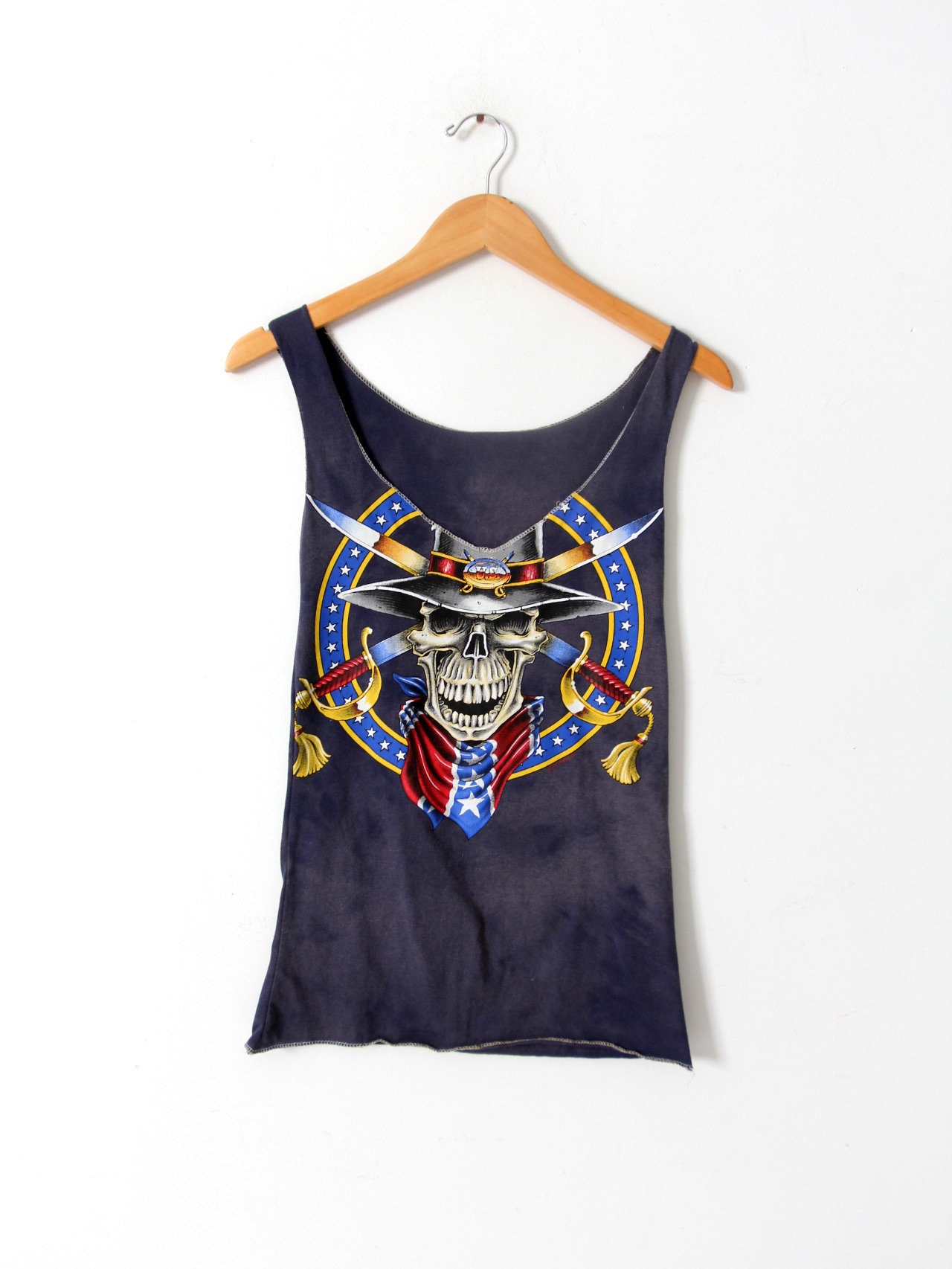 トップス Vintage biker tank top 80s Vintage biker tank top 80s
