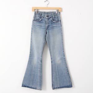 Levi&#39;s bell bottoms, vintage 70s jeans, 26 x 30