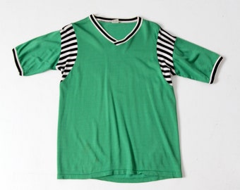 Vintage 60's Mason Athletic Wear Jersey Nylon T Shirt 4 MG Animal