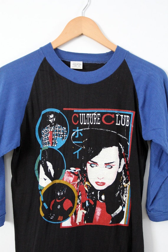 Vintage 80s Culture Club T-shirt - Etsy