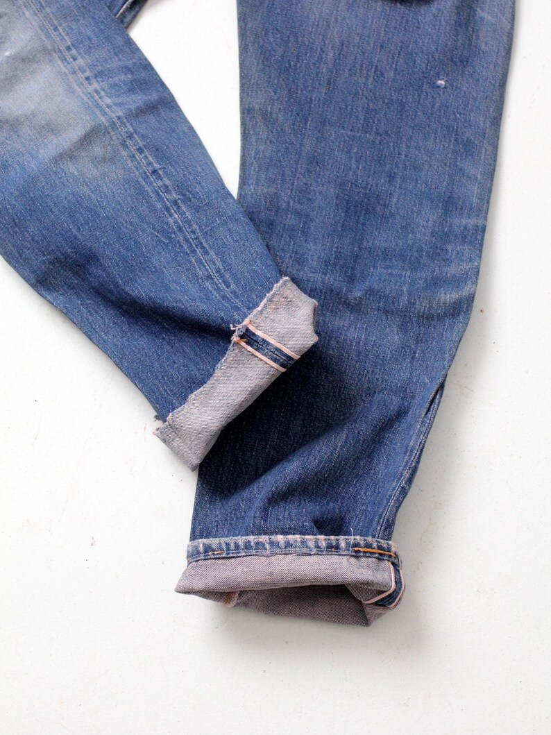 Levis 501 Big E Selvedge Jeans Vintage Levi's Red Line - Etsy