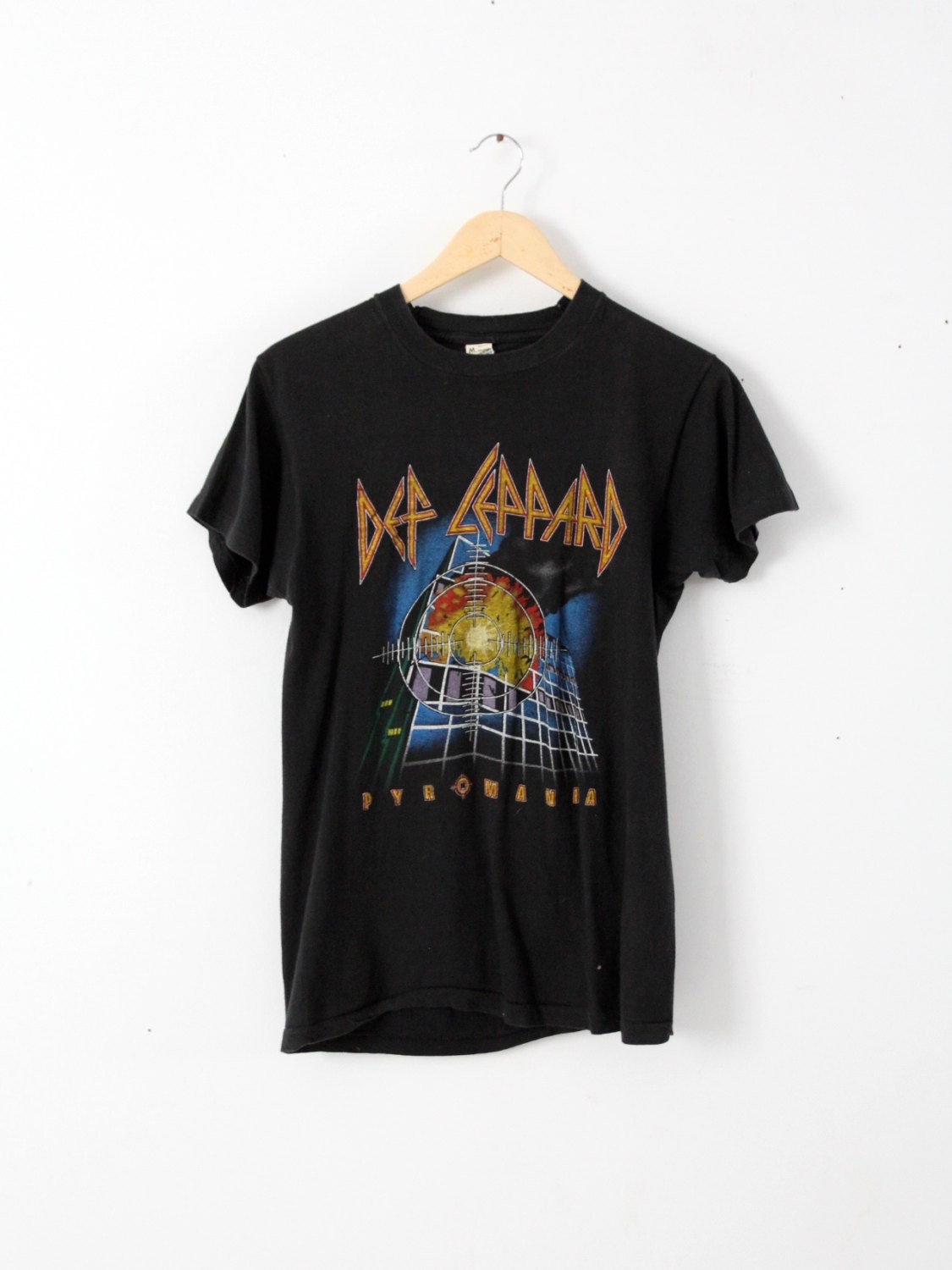 def leppard pyromania t shirt