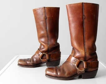1970s Frye campus harness boots | size 8