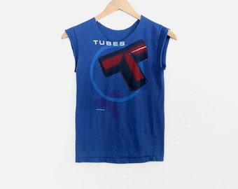 original The Tubes t-shirt, 1981 The Tubes World Tour, vintage rock tee