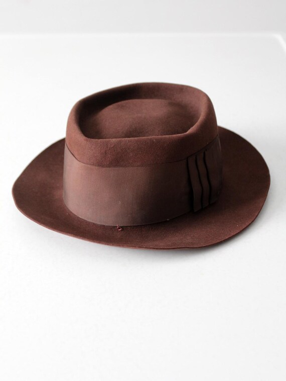 Vintage Stetson Whippet Fedora Brown Royal Stetson Hat - Etsy