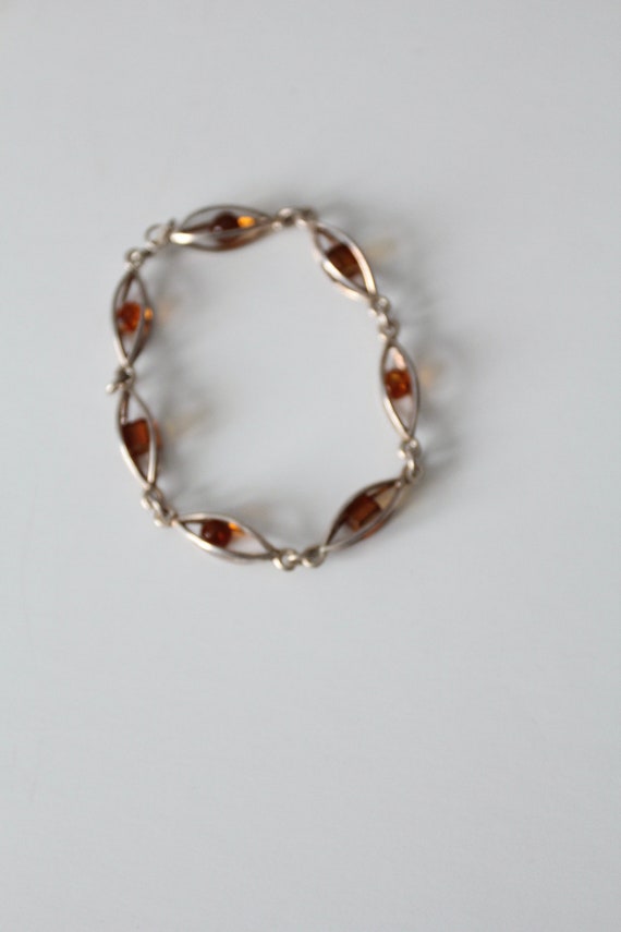 vintage amber bracelet - image 7