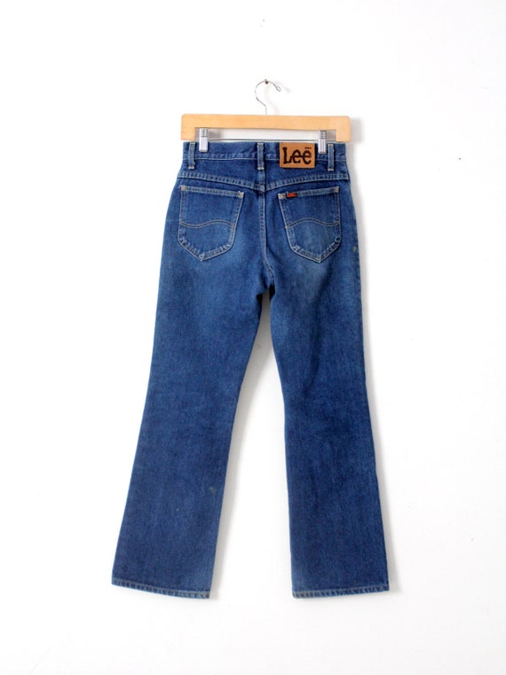 vintage Lee denim jeans 28 x 29 - image 5