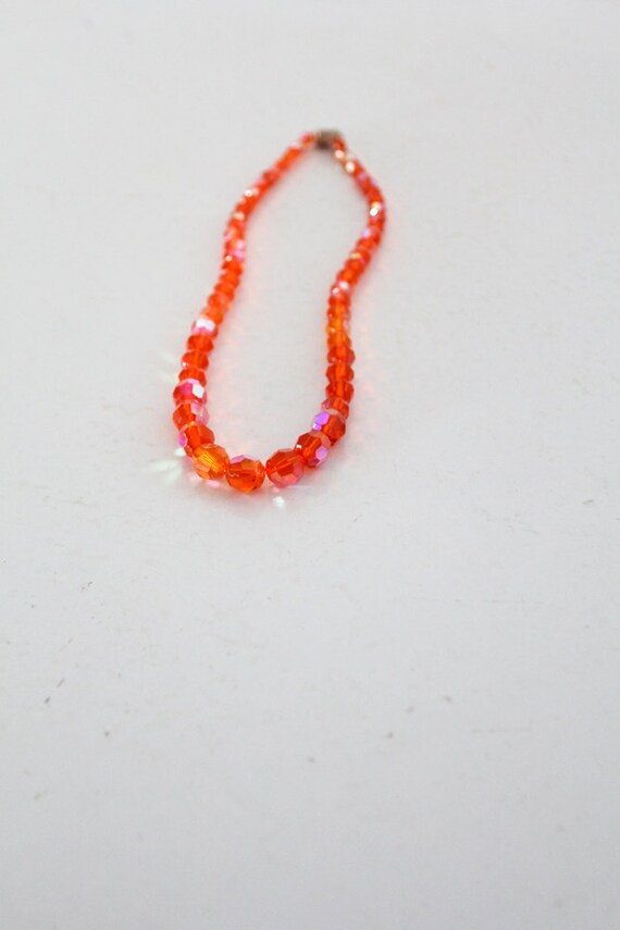 1950s glass bead necklace Gem