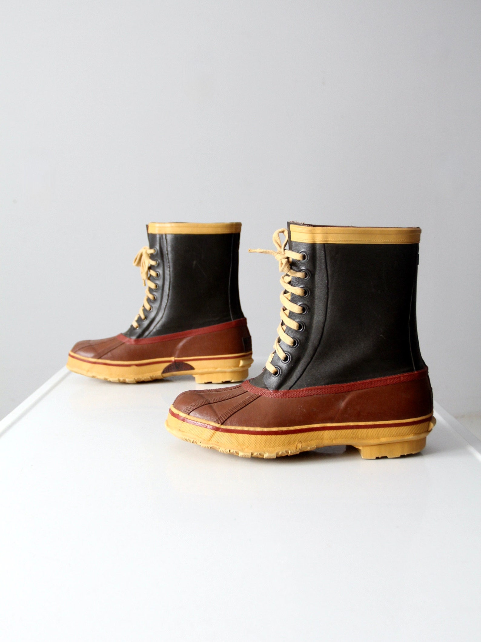 Vintage Explorers Steel Shank Rubber Boots Men's Size 9 Etsy