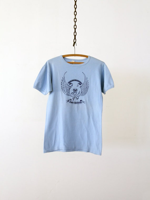 Vintage 70s Military Korps Mariniers T shirt Etsy UK