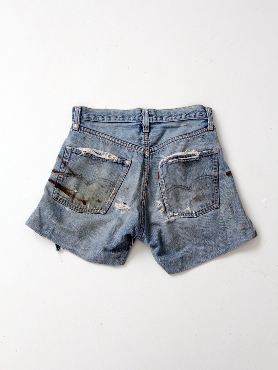 Vintage Levis Denim Shorts 501 Grade A Jorts High Waisted