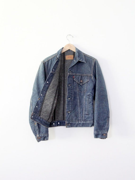 levi's flannel lined jacket