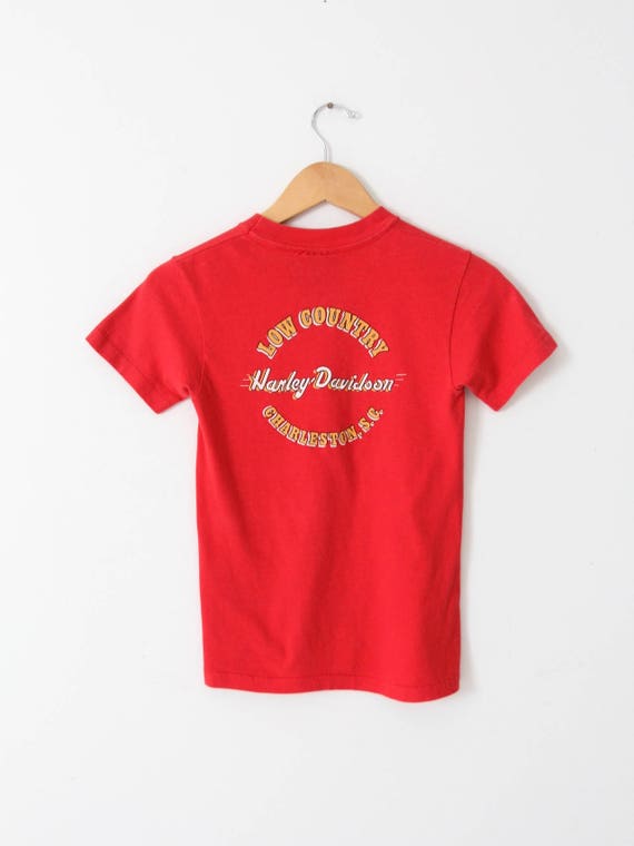 ヴィンテージのハーレーダビッドソンTシャツ、サウスカロライナの