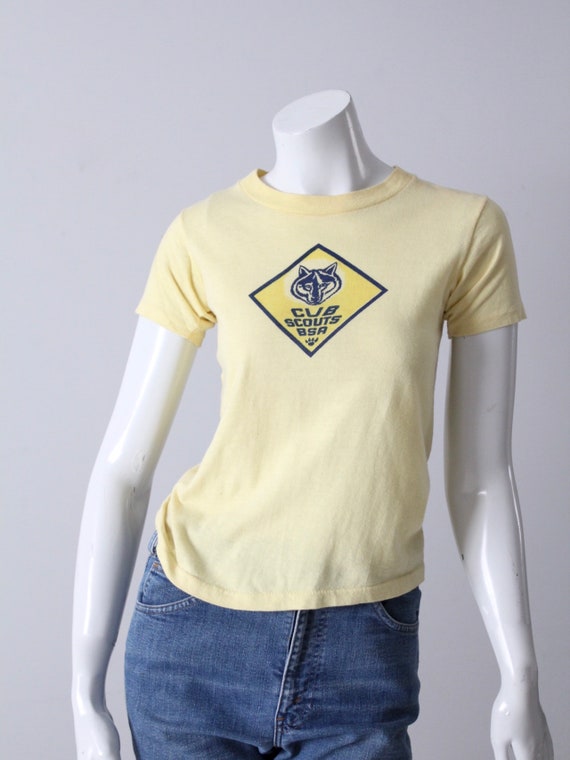 vintage Cub Scouts official t-shirt - image 6