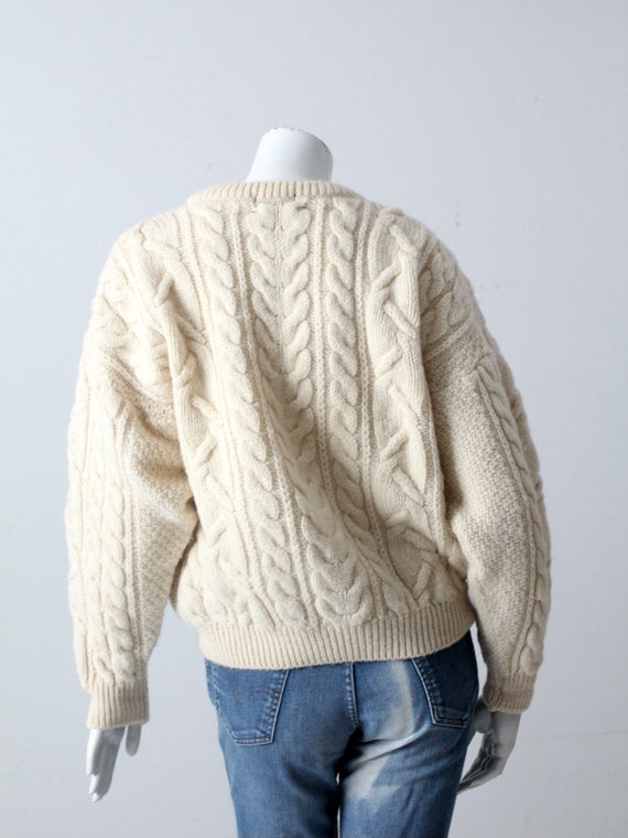 vintage fisherman sweater
