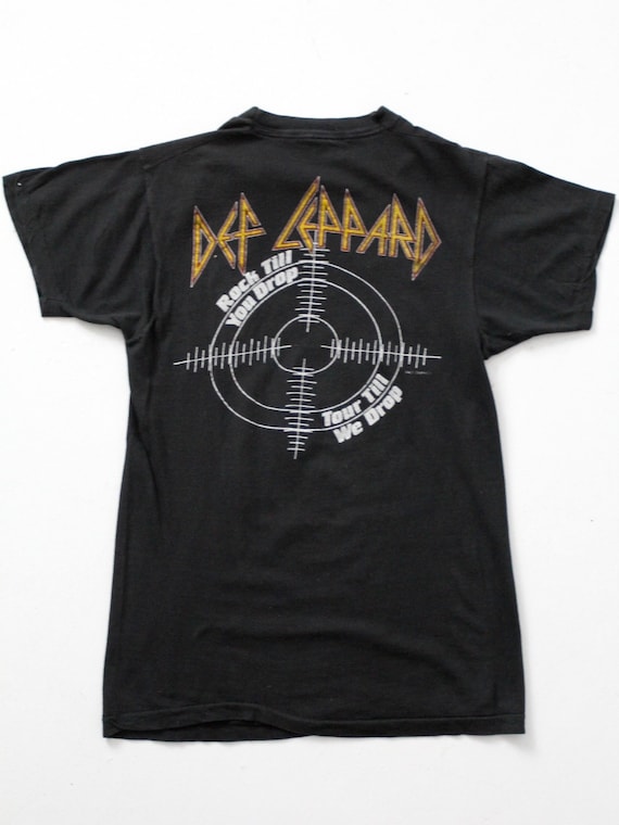 Vintage Def Leppard T-shirt, 1983 Pyromania Tour - Etsy Canada