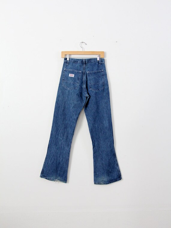 vintage Smith's denim jeans,  Sanforized work wea… - image 4