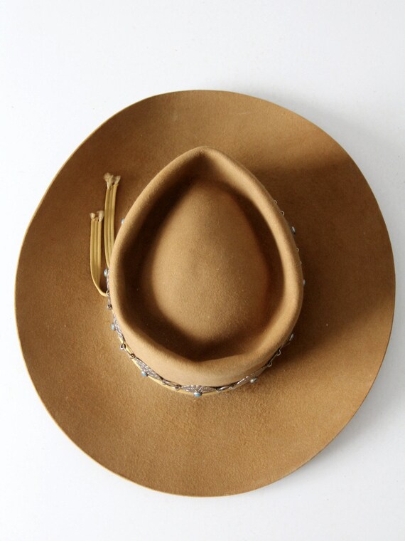 vintage Westchester concho belt western hat - image 7