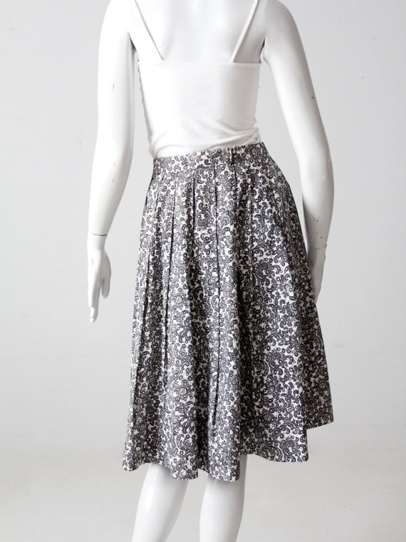 vintage circle skirt - image 9