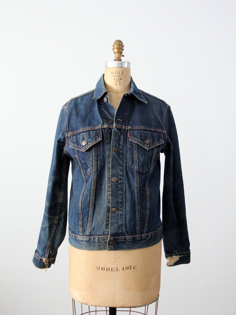 levis big e denim jacket