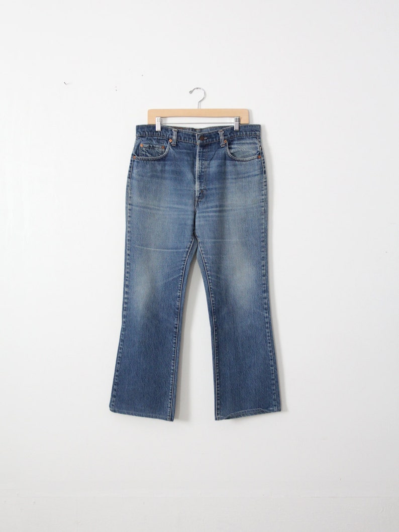 1980s Levis 517 denim jeans, waist 36 image 1