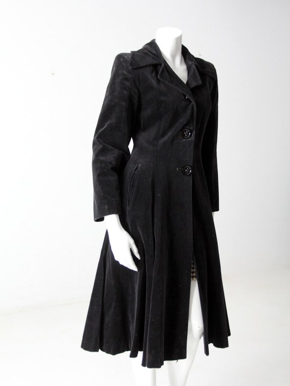 vintage 60s Stirling Cooper Sheraton velvet coat - image 4