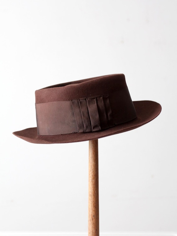 Vintage Stetson Whippet Fedora Brown Royal Stetson Hat - Etsy