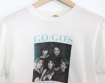 レア　Go-Go's Tシャツ ホワイト　2000年ツアー レア Go-Go's Tシャツ ホワイト 2000年ツアー - メルカリ