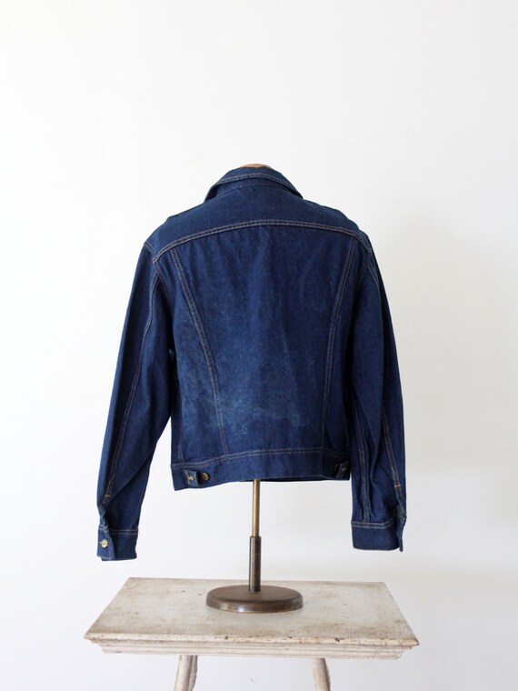 1970s Lee denim jacket, Lee Sanforized PATD-1534… - image 4