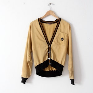 1950s sportswear jacket, Bud Berma cardigan blazer