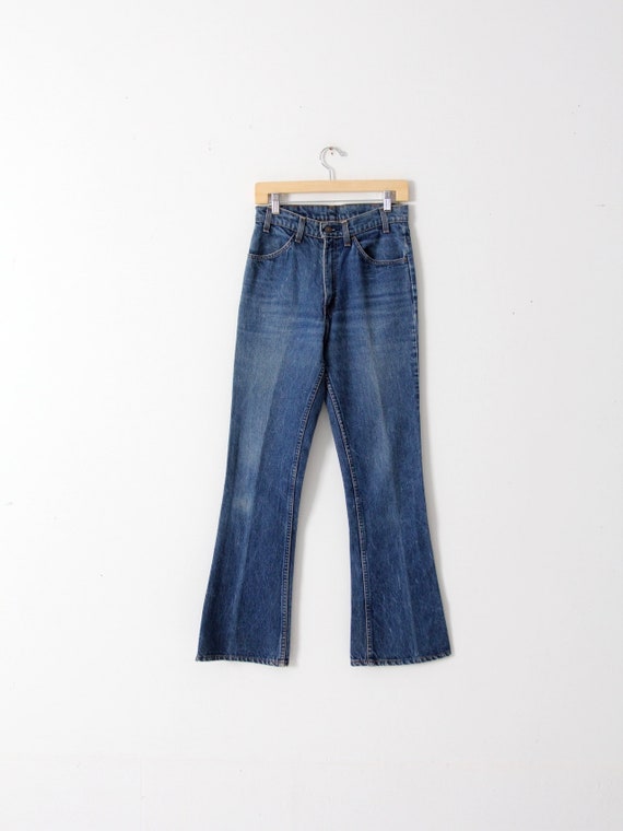1970s Levis 646 Jeans, Vintage Levis Flare Leg, 28 X 32 - Etsy