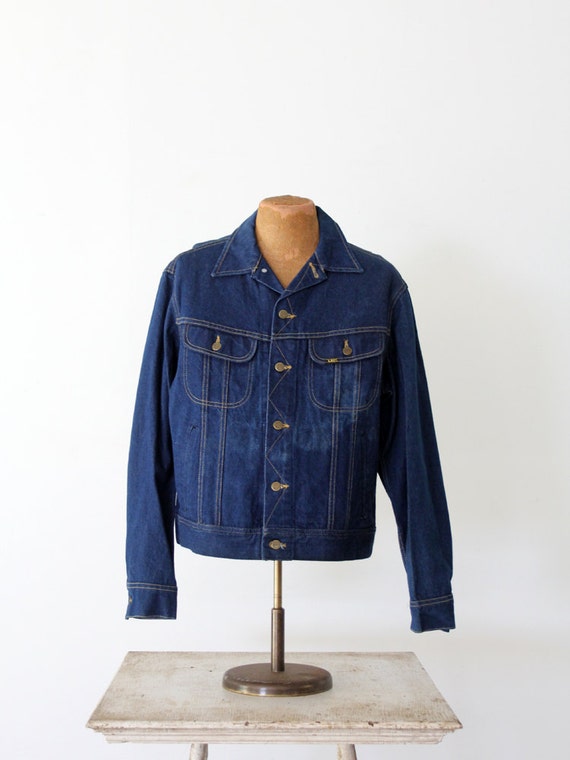 Vintage 70s Lee Denim Jacket, Lee Sanforized PATD-153438 - Etsy Vintage 70s Lee Denim Jacket, Lee Sanforized PATD-153438 - Etsy