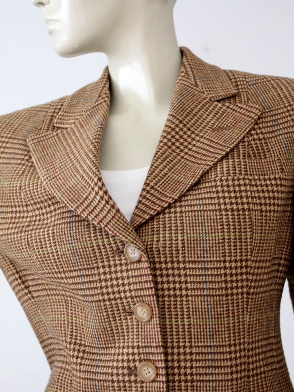 1980s Ralph Lauren Blazer Vintage Equestrian Wool Jacket - Etsy