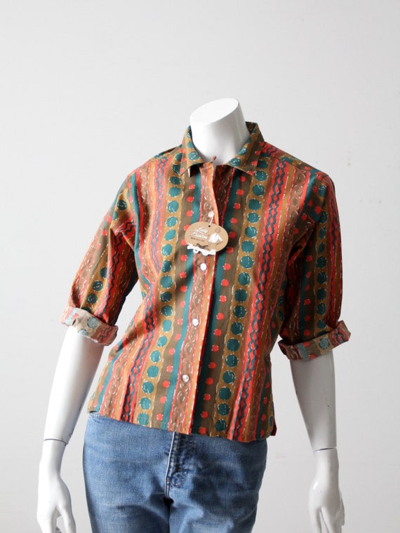 vintage 50s blouse by Preston Lady - image 1