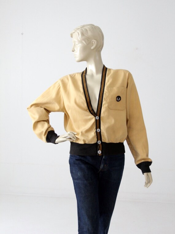 1950s sportswear jacket, Bud Berma cardigan blazer