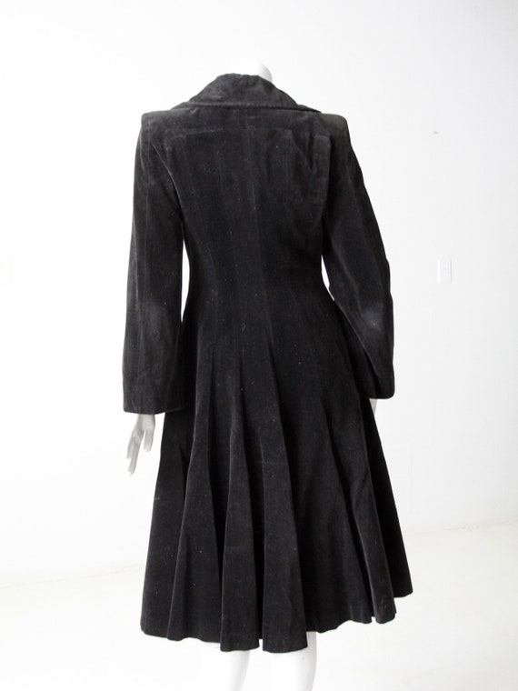 vintage 60s Stirling Cooper Sheraton velvet coat - image 5