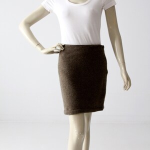 vintage Ralph Lauren tweed mini skirt