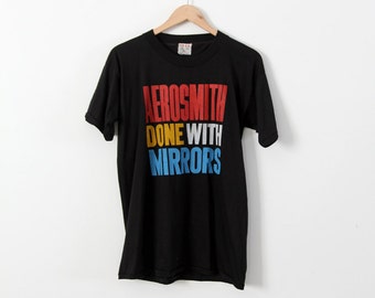original Aerosmith t-shirt,  1985 Done with Mirrors tour