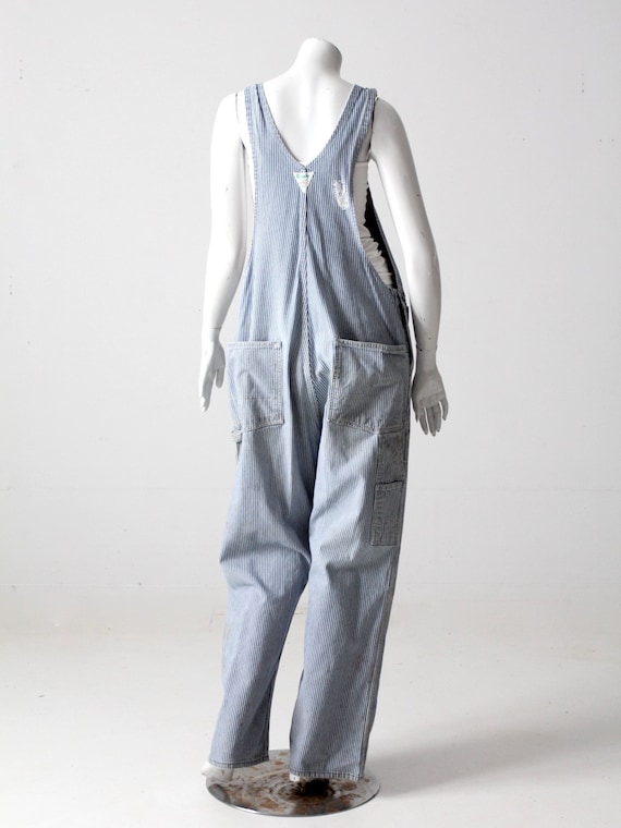 Vintage Oshkosh Bgosh Railroad Stripe Overalls 40 X 30 - Etsy