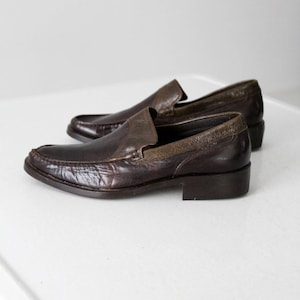 size 7 ⎟vintage Italian leather loafer by FX La Salle