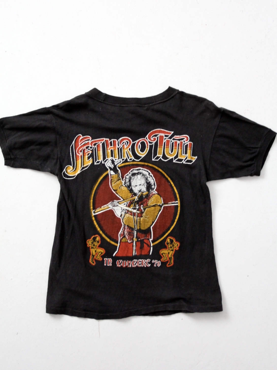 80s JethroTull Tシャツ　Ian Anderson サイン入り 80s JethroTull Tシャツ Ian Anderson サイン入り - メルカリ