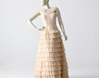vintage Terani Couture wedding dress gown