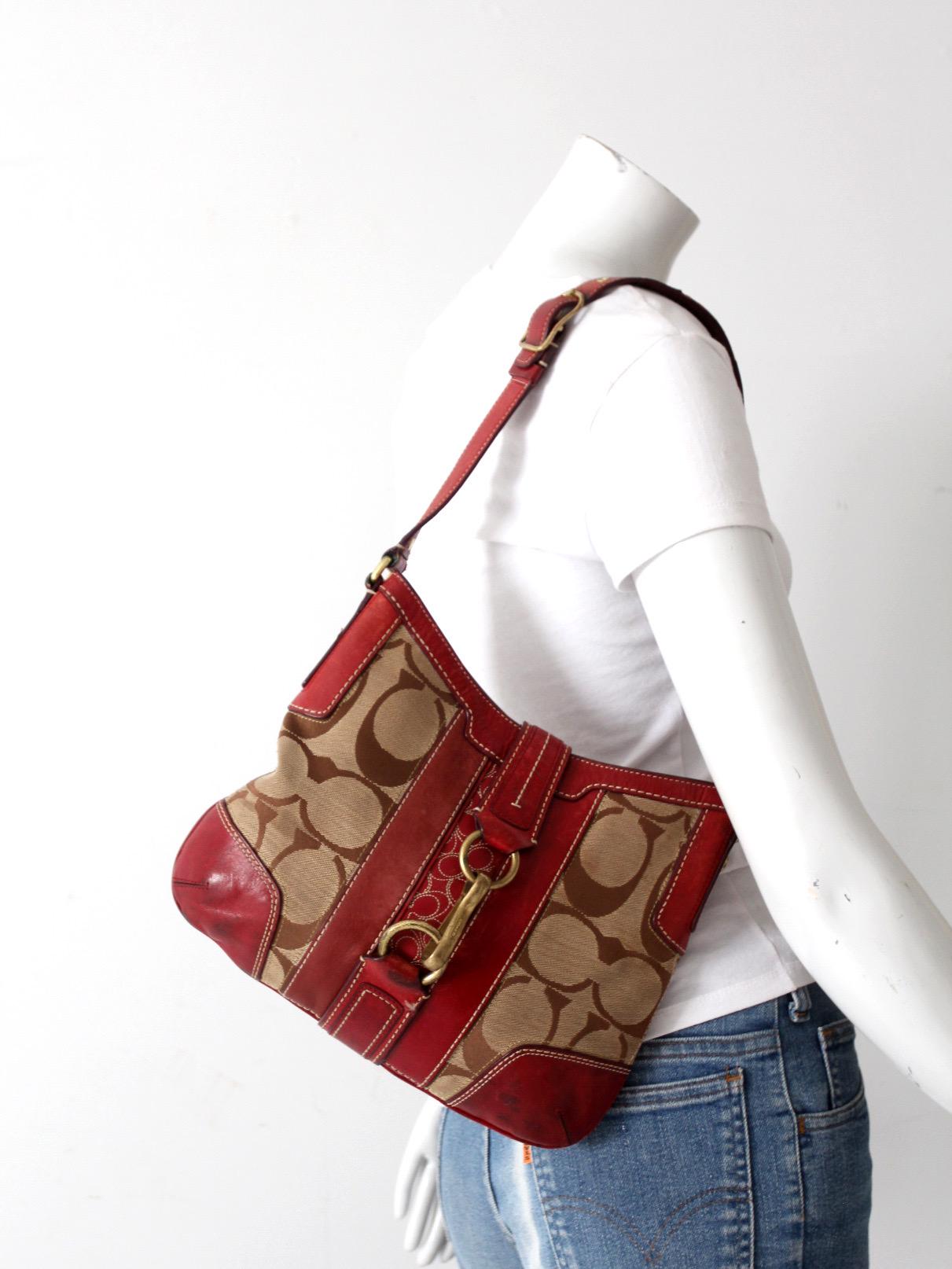 Vintage Coach Hamptons Signature Hobo Bag - Etsy