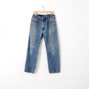 vintage 80s Levi&#39;s 505 jeans, 33 x 30