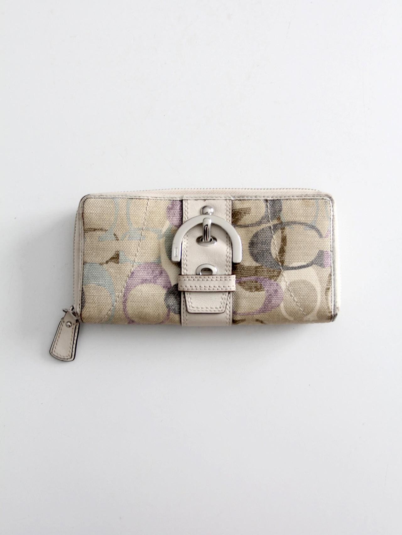COACH accessory porch coin purse y2k bag Coach Juliet 25 Denim 