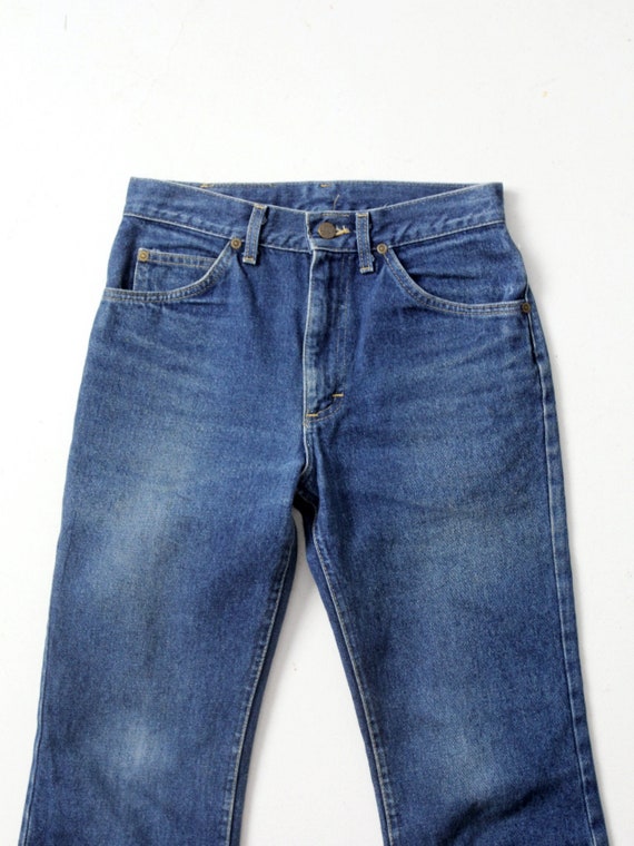 vintage Lee denim jeans 28 x 29 - image 6