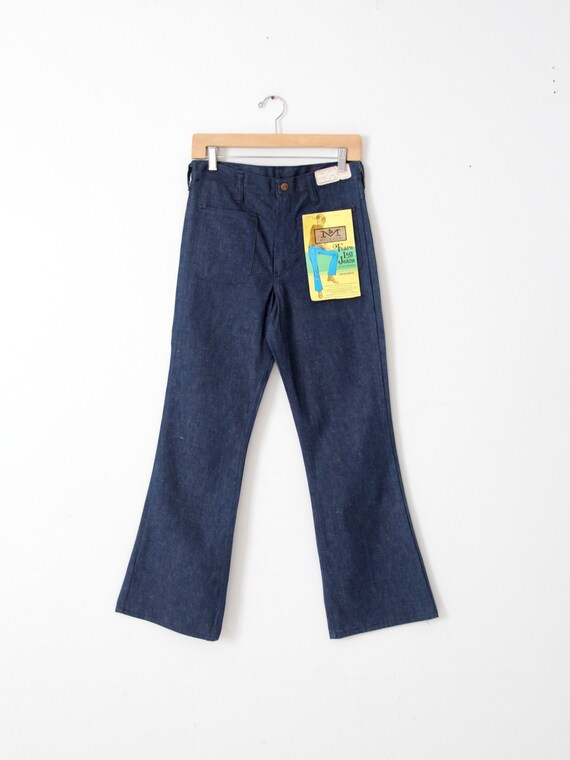 Vintage jeans Maverick anni '70 pantaloni a campana NOS | Etsy Italia